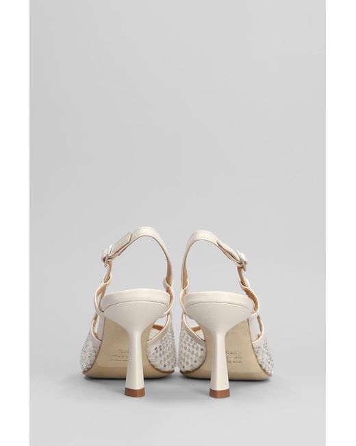 Chantal White Pumps
