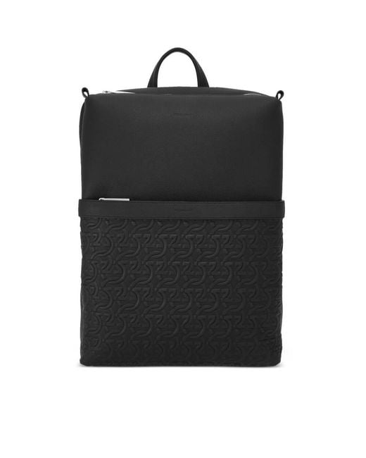 Ferragamo Black Luggages for men