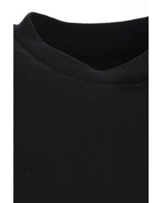 MM6 by Maison Martin Margiela Black T-Shirts And Polos