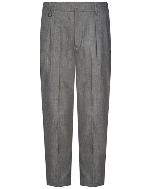 GOLDEN CRAFT Gray Max Trousers for men