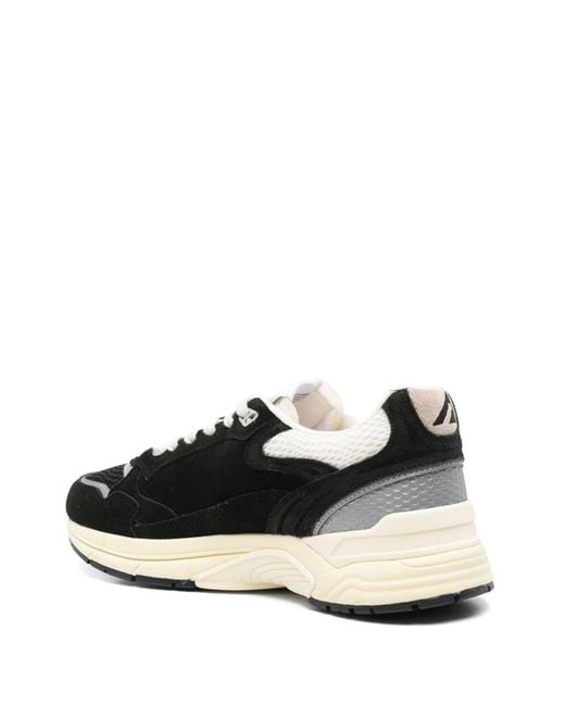 Autry Black And 'Hyperway' Sneakers for men