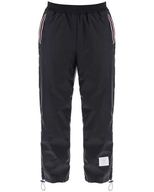 Thom Browne Blue Cricket Stripe Ripstop Pants For for men