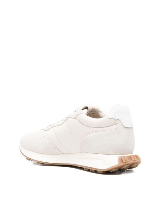 Hogan White Flat Shoes for men