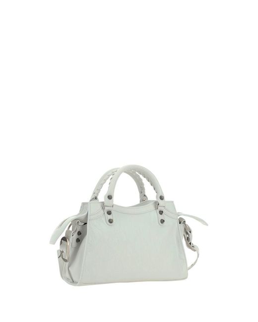 Balenciaga White Handbags