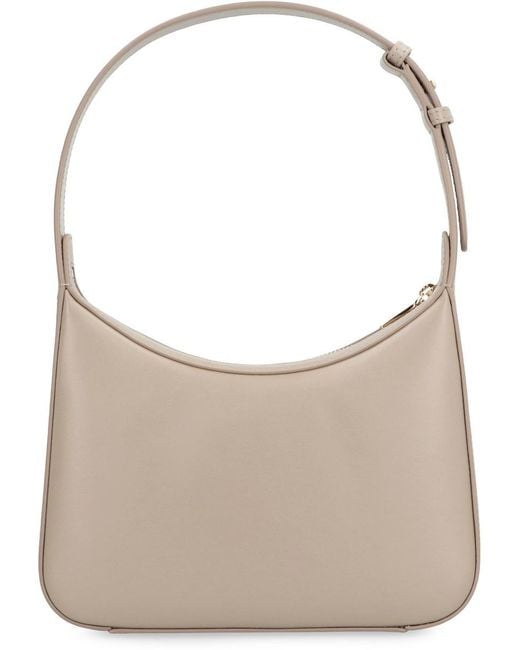 Dolce & Gabbana Gray 3.5 Leather Shoulder Bag
