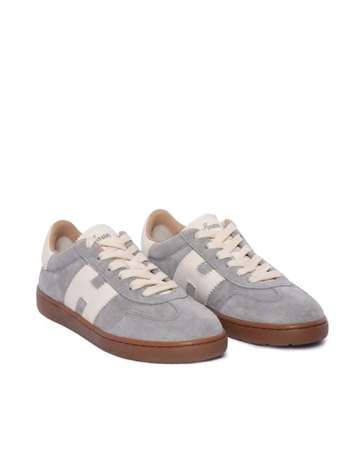Hogan White Cool Lace-Up H Sneaker