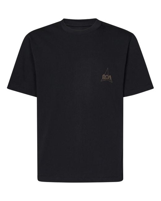 Roa Black T-shirt for men