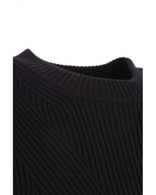 Alexander McQueen Black Sweaters