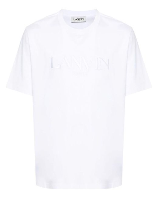 Lanvin White T-shirts And Polos for men