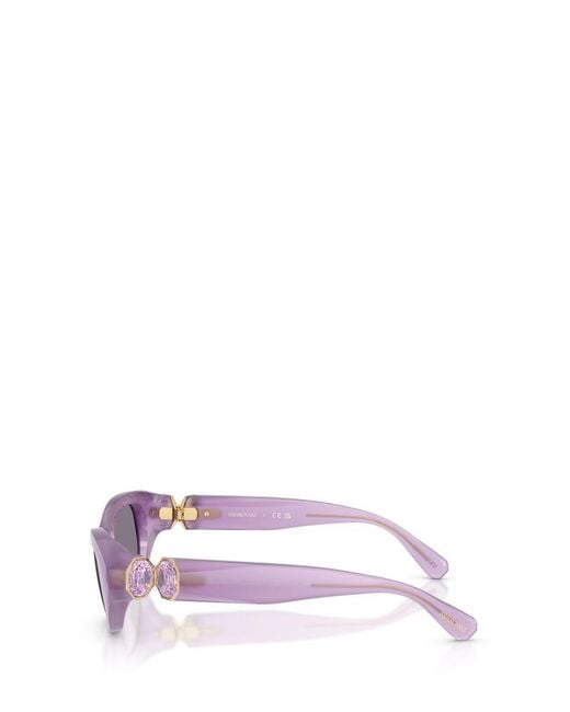 Swarovski Purple Sunglasses