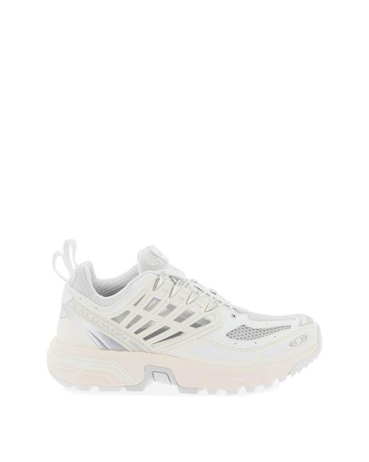 Salomon White Acs Pro Sneakers