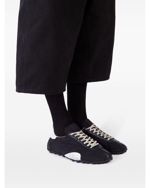 Maison Margiela Black Sprinters Low Sneakers for men