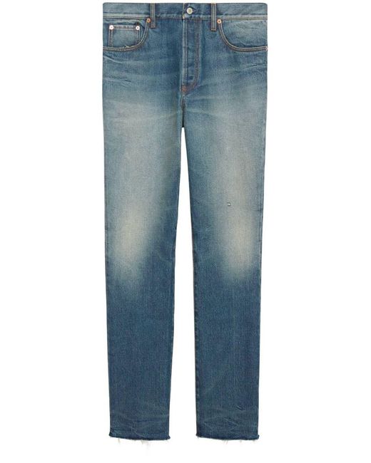 Gucci Pants in Blue for Men | Lyst