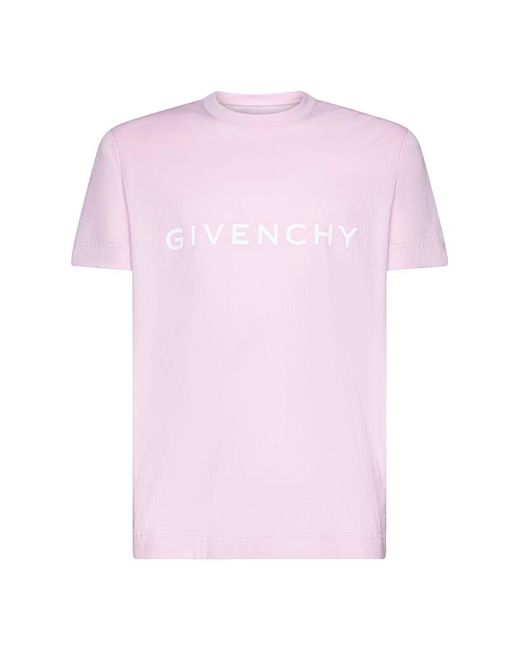 Givenchy Pink T-Shirts And Polos for men