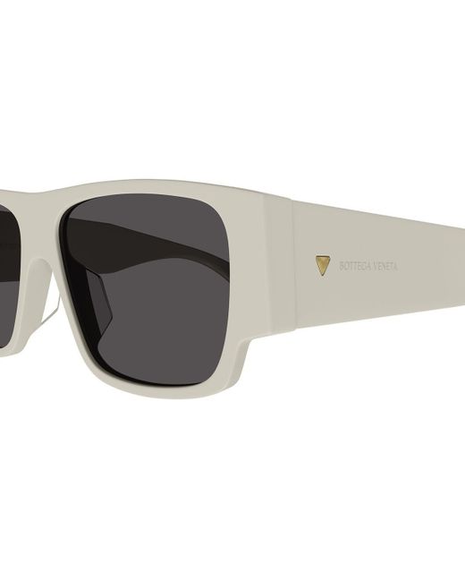 Bottega Veneta White Sunglasses for men