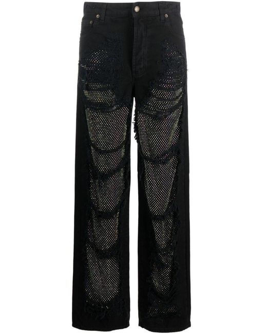 DARKPARK Karen Wide Leg Jeans Clothing in Black | Lyst UK