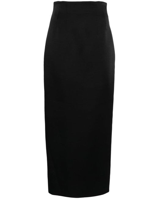 Khaite Black Loxley Skirt Clothing