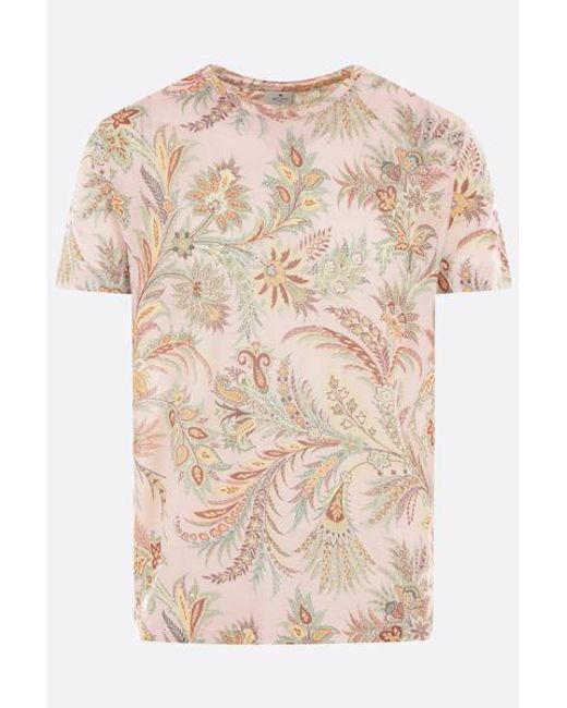 Etro Natural T-Shirts And Polos for men