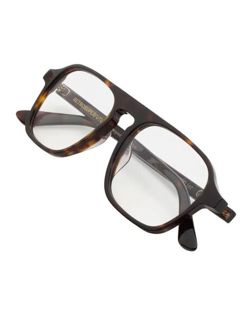Retrosuperfuture Black Eyeglass