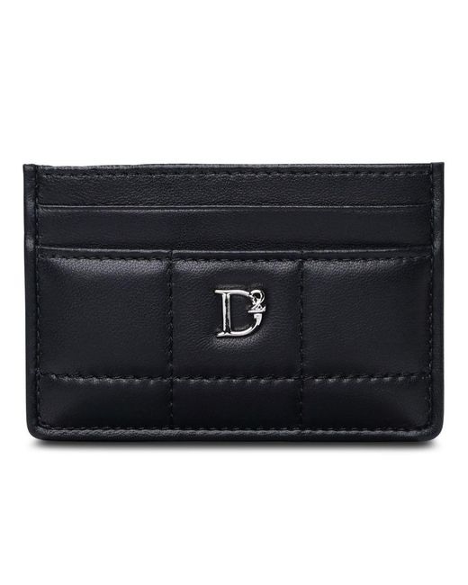 DSquared² Black Leather Cardholder
