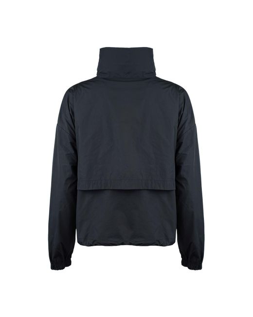 K-Way Blue Jacket Waterproof Pure Aubette Memory Touch