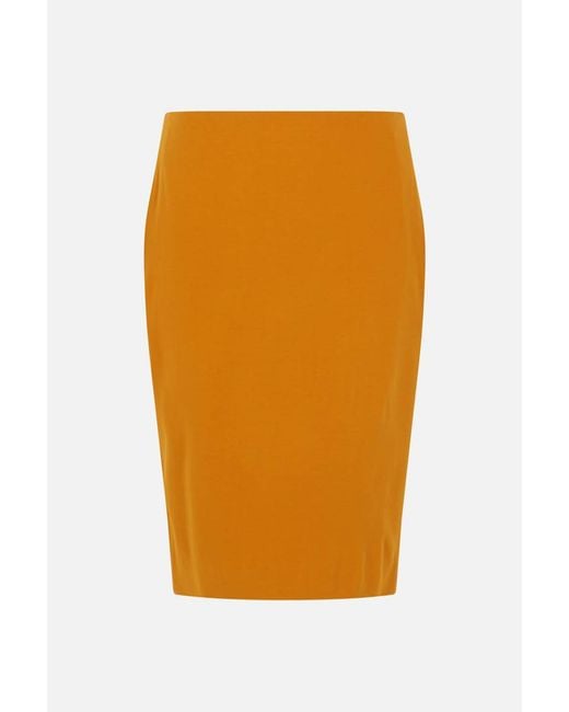 Saint Laurent Orange Skirts