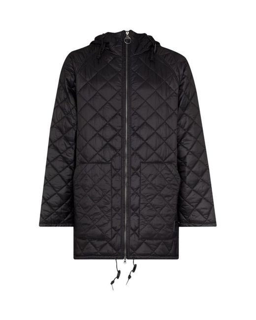 Barbour Hunting Quilted Jacket in Black for Men Lyst