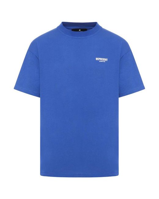 Represent Blue T-shirts for men