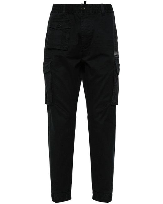 DSquared² Black Trousers for men
