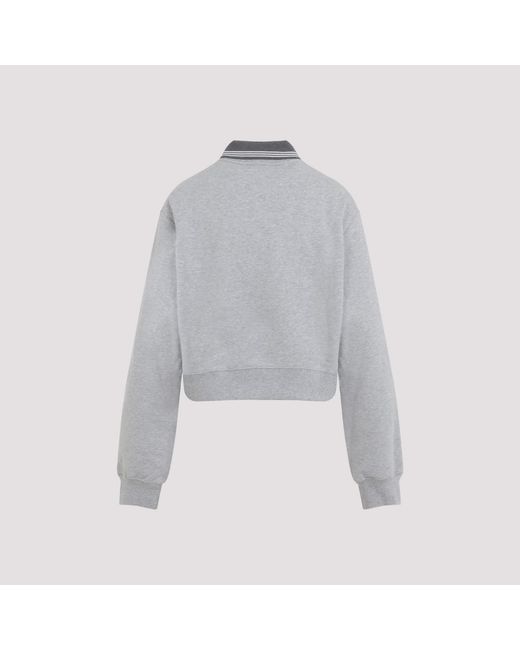 Miu Miu Gray Sweatshirt