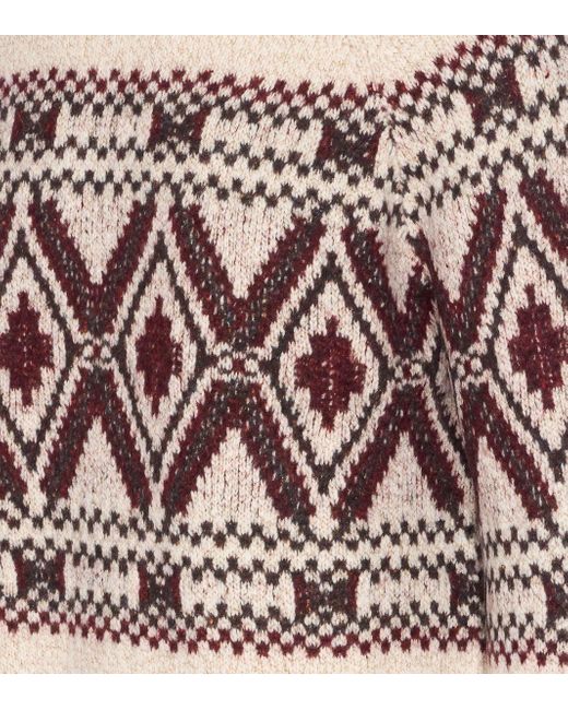 Brunello Cucinelli Natural Wool And Silk Turtle-Neck Jumper for men