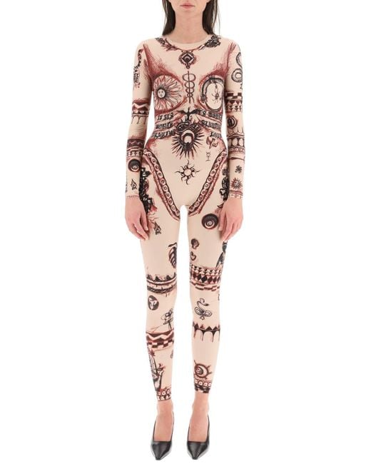 marine serre タイツ Marine Serre Crescent moon-print Tights | Black | FARFETCH