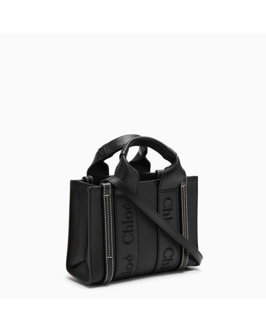 Chloé Black Woody Mini Bag