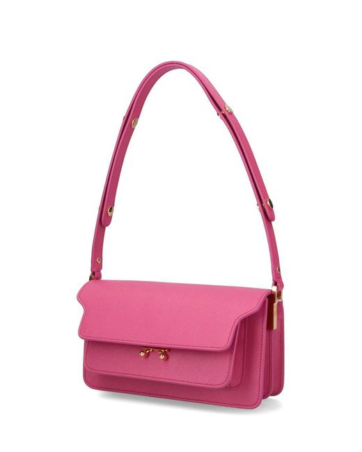Marni Pink 'trunk' Crossbody Bag