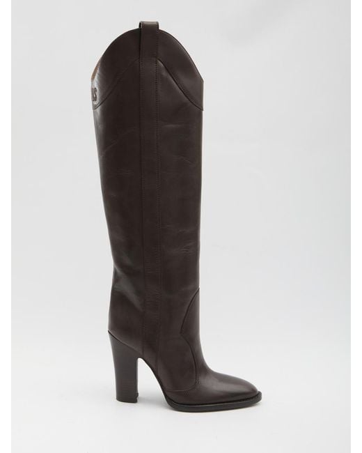 Paris Texas Brown Lavinia Western Boots