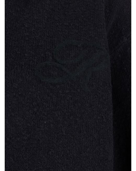 Represent Blue Long-Sleeve Polo Shirt With Classic Collar And Ribbed Trims for men