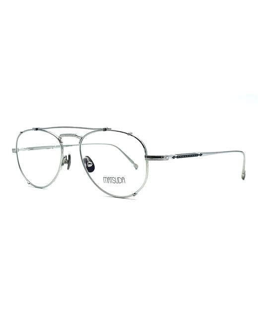 Matsuda Black Eyeglasses for men