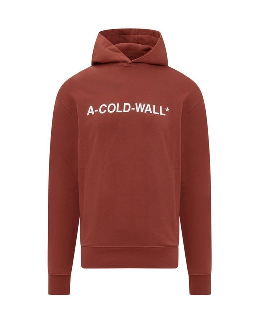 A_COLD_WALL* Red A Cold Wall Essential Sweatshirt for men