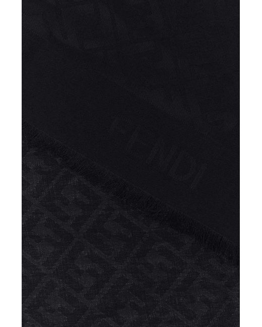 Fendi Black Scarves And Foulards