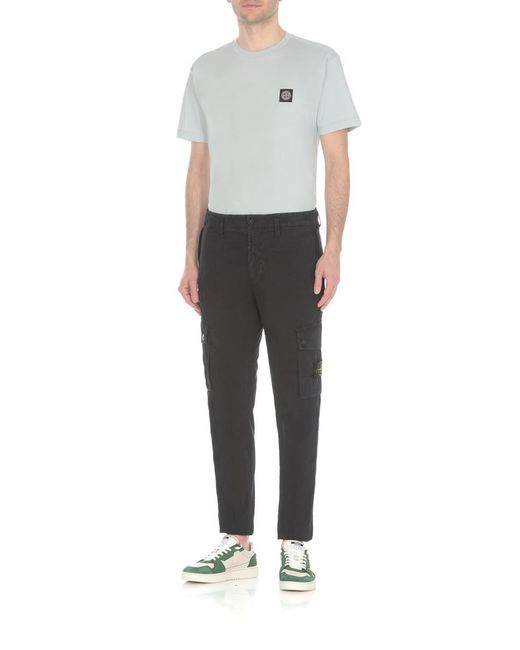 Stone Island Trousers Blue for men