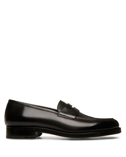Bally Black Flat Shoes for men