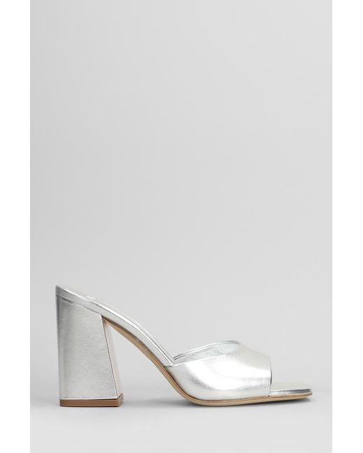 3Juin White Sasha 090 Slipper-mule