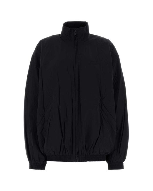 Balenciaga Black Jackets And Vests