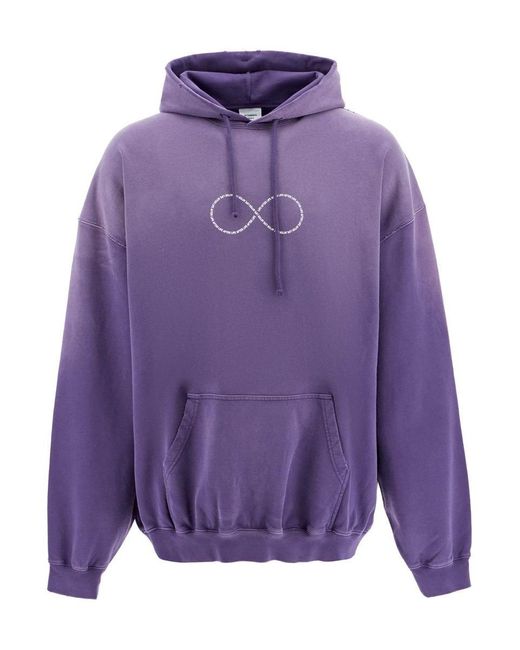 Vetements Life After Life Infinity Hoodie in Purple for Men | Lyst