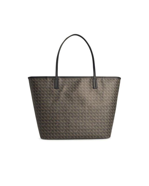 Tory Burch Black 'Ever-Ready' Large Shopping Bag
