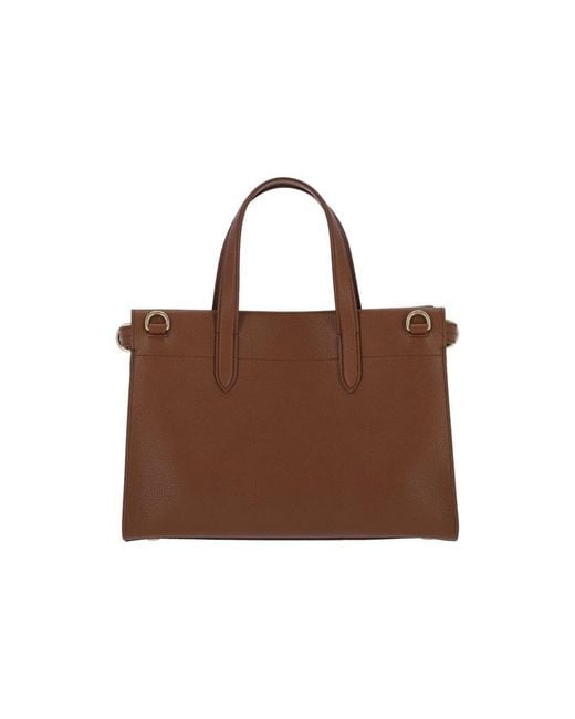 Burberry Brown 'Cotswolds' Small Tote Bag