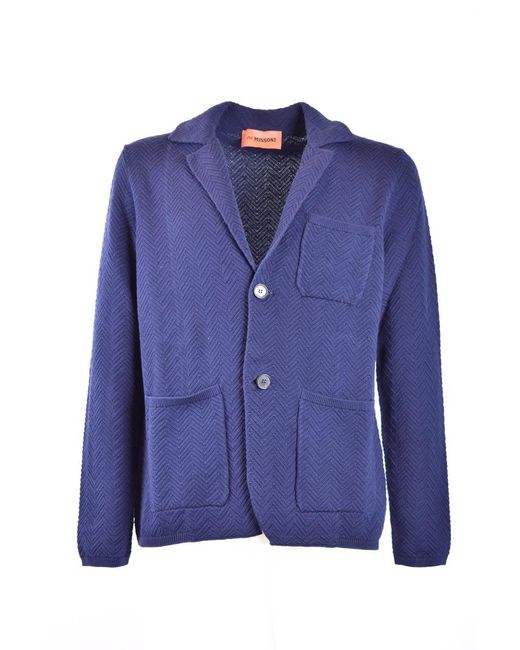 Missoni Blue Blazer for men