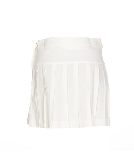 Palm Angels White Skirts