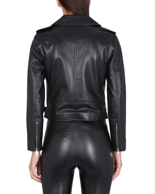Michael Kors Black Classic Motorcycle Clothing