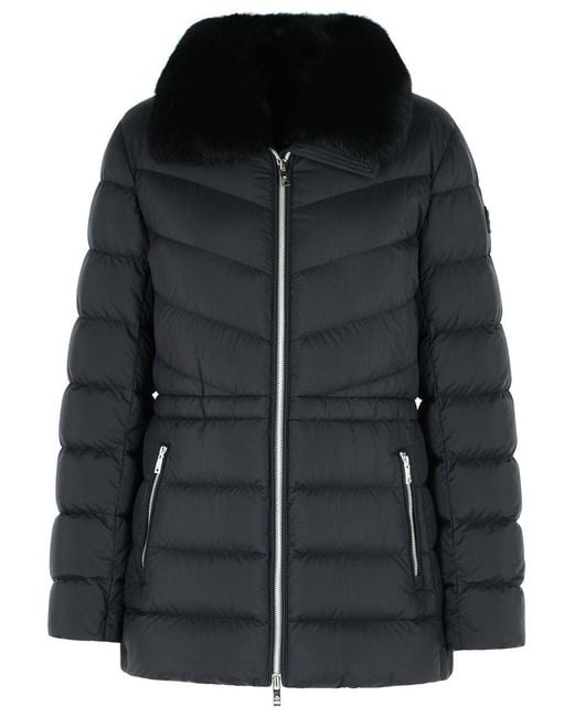 Moose Knuckles Black Nylon Jacket